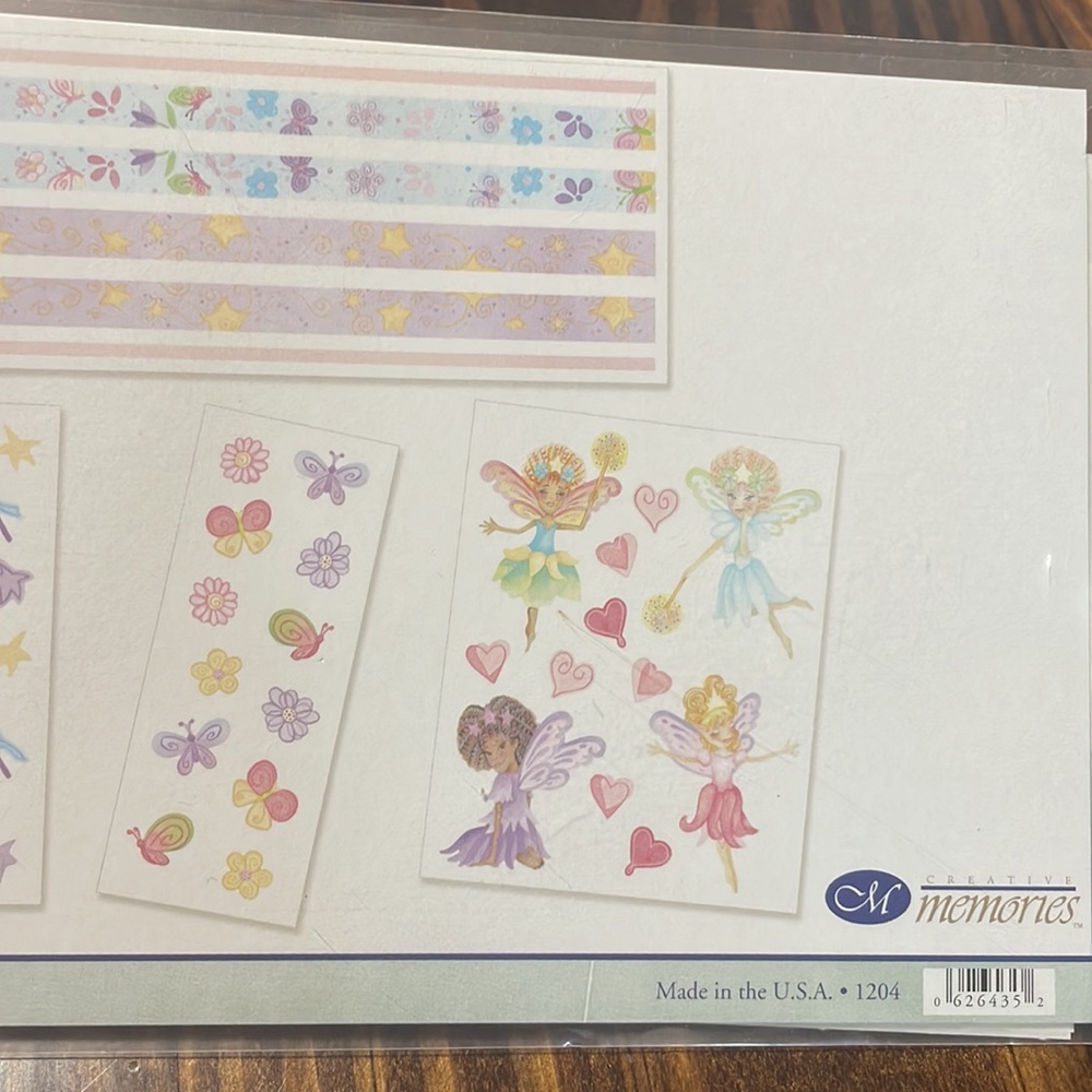 Creative Memories Fairies & Frills Sticker Pack